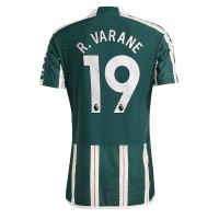 Camisa de time de futebol Manchester United Raphael Varane #19 Replicas 2º Equipamento 2023-24 Manga Curta